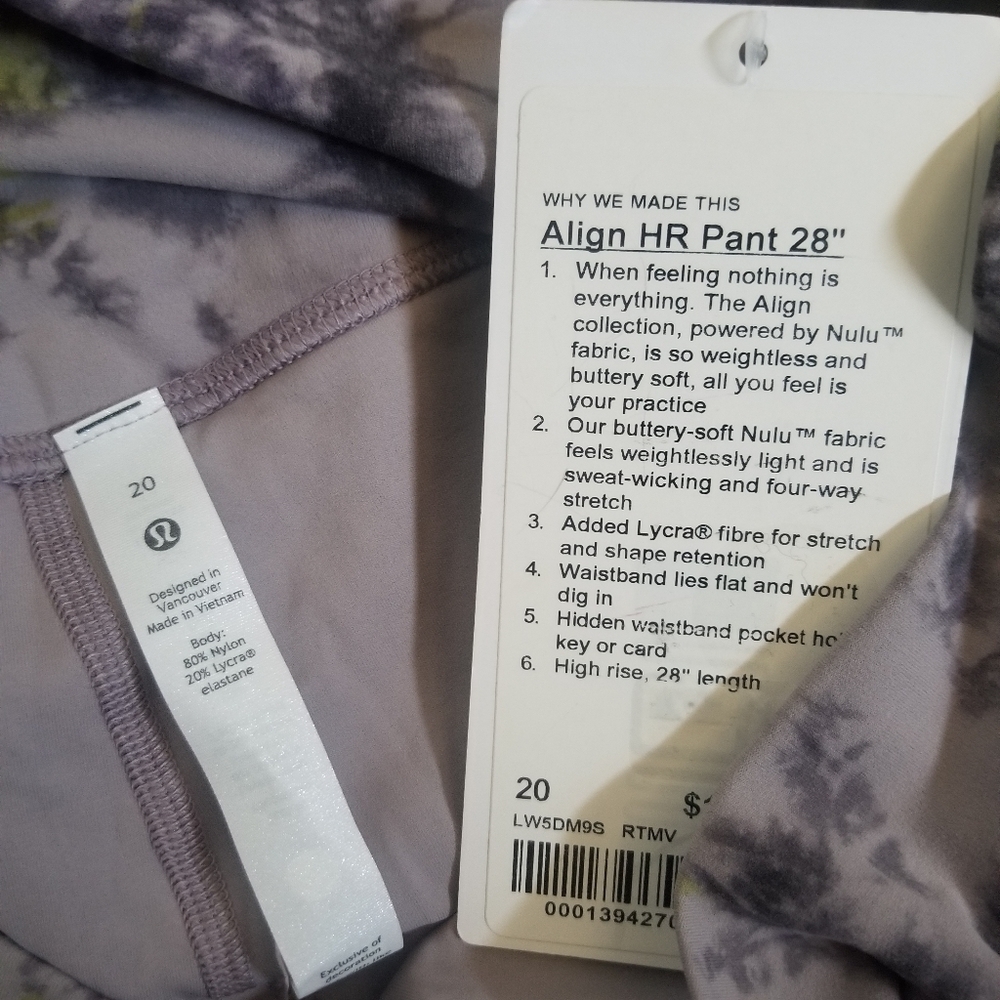 Lululemon Align High Rise - Picture 7 of 7